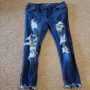 Ankle skinny jeans size 32